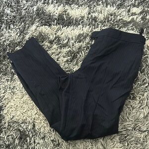 Ralph Lauren Elegant Blue Pinstripe Pants